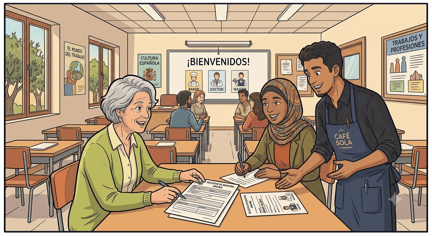 Escena de la sesión