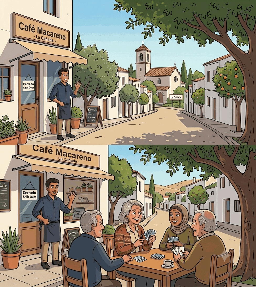 Escena de la sesión
