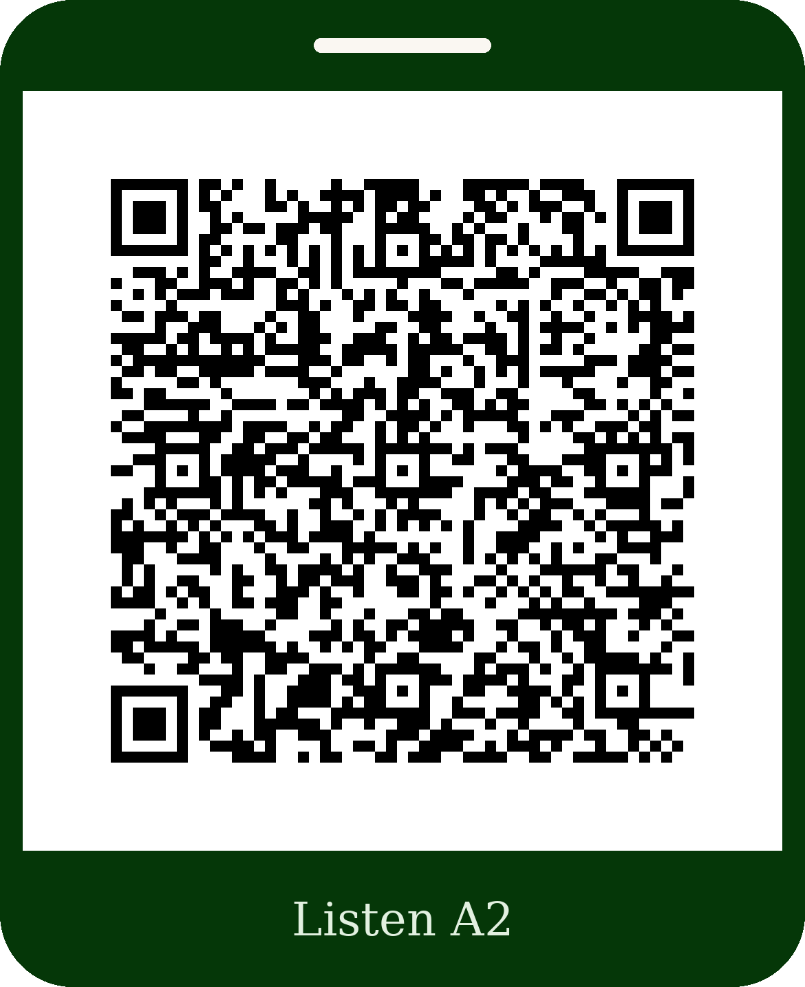 Código QR — audio en Google Drive