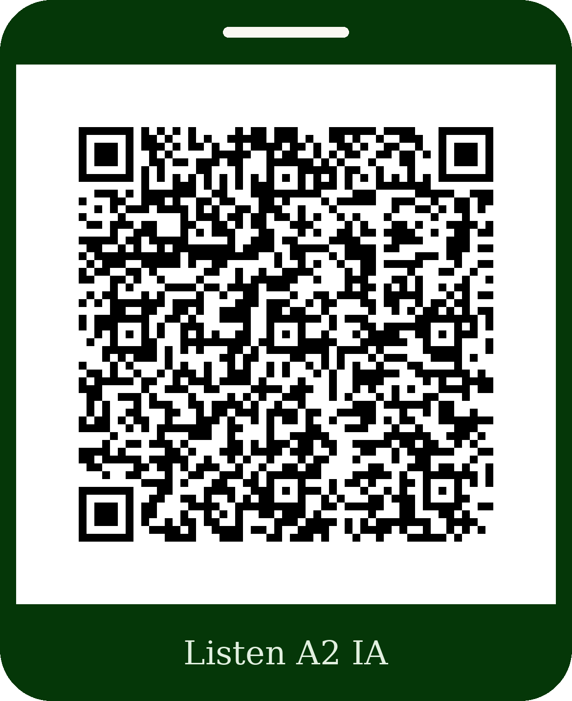 Código QR — audio en Google Drive
