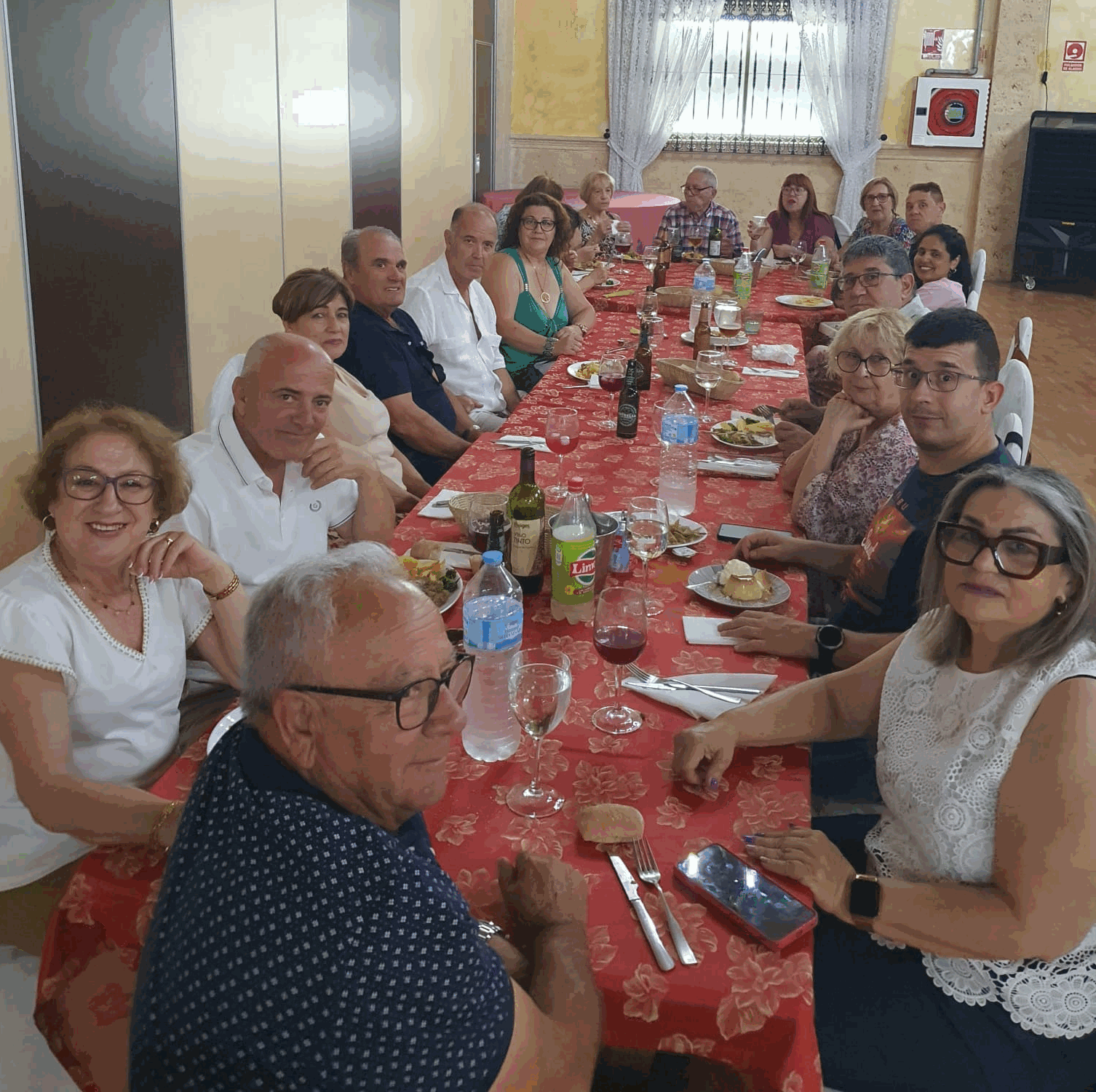 Comida de fin de curso en el restaurante Abén Humeya