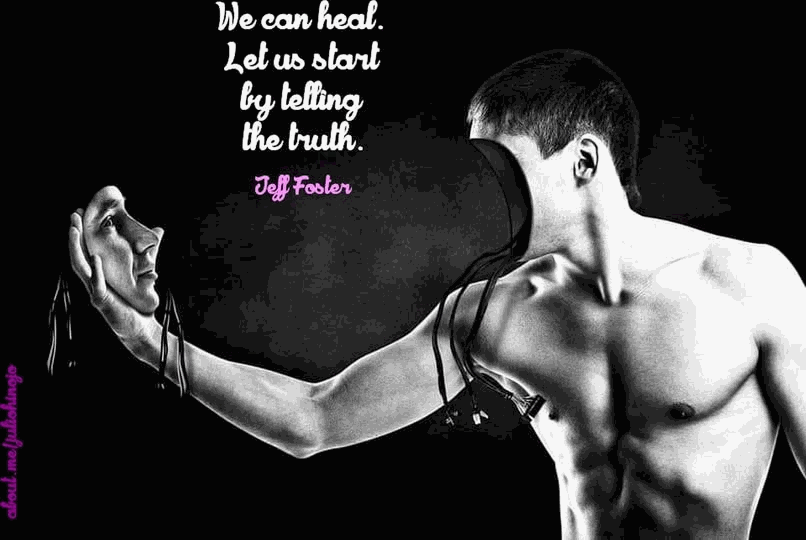 We can heal. Let us start by telling the truth.